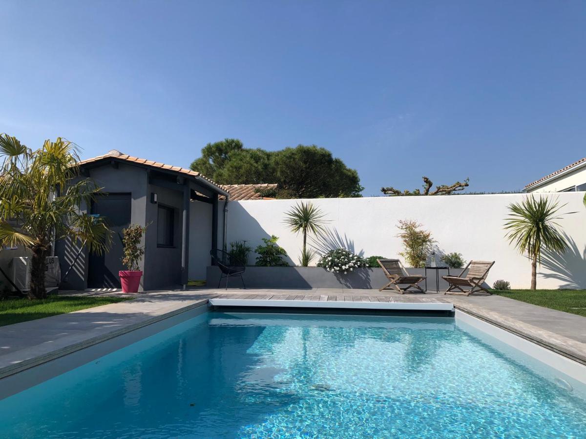 Maison M, Chambre Privee Acces Jardin Piscine Et Jacuzzi Pres De La Rochelle La Rochelle (Charente-Maritime) Exterior foto